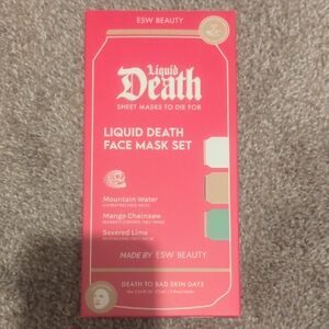 ESW Liquid Death Face Mask Set
